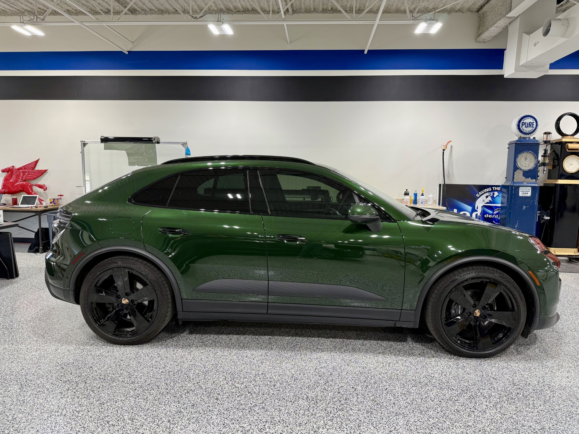 Porsche after photo showing the finished vehicle with improved appearance